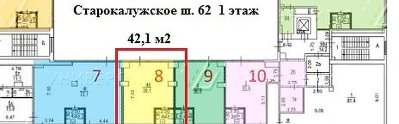 торговое помещение г Москва ш Старокалужское 62 Воронцовская фото 25