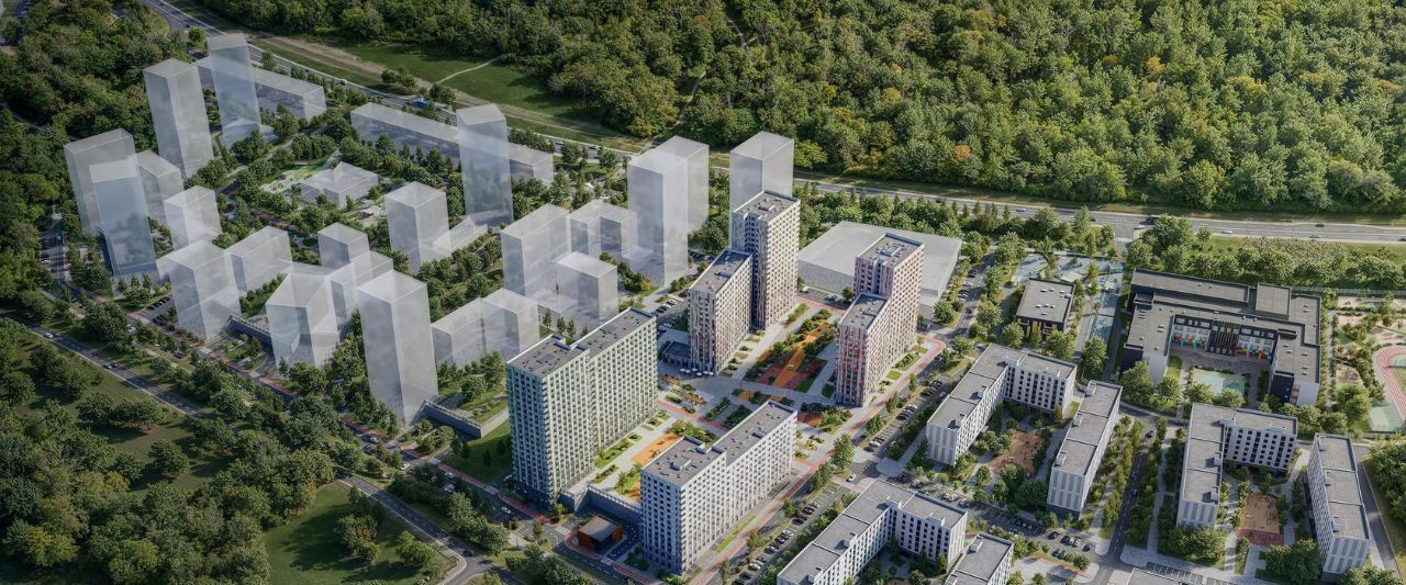 квартира г Москва п Филимонковское д Середнево ЖК «Цветочные Поляны Экопарк» Филатов Луг, к 6 фото 17