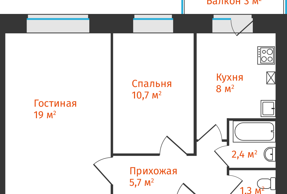 квартира г Ярославль р-н Дзержинский ул Романовская 5 квартал «Норские резиденции» Ярославль городской округ фото 9