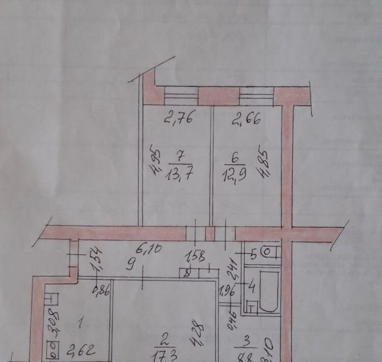 квартира г Казань р-н Московский ул Кулахметова 25к/1 фото 2