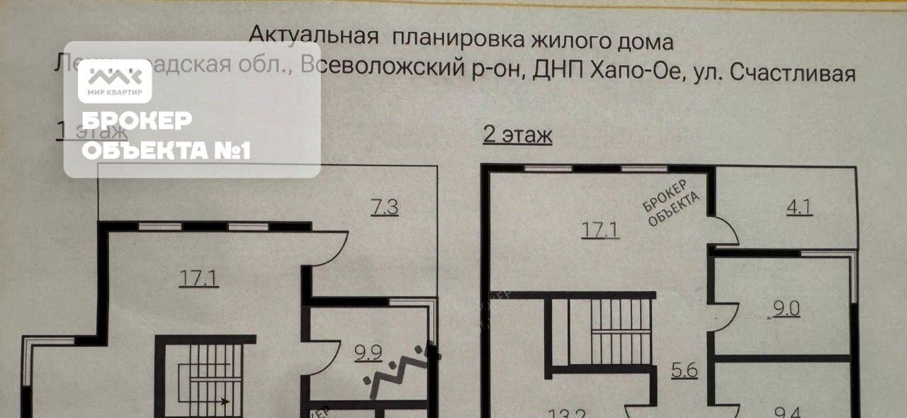 дом р-н Всеволожский д Хапо-Ое Колтушское городское поселение, Ломоносовская, ул. Счастливая, 5 фото 38