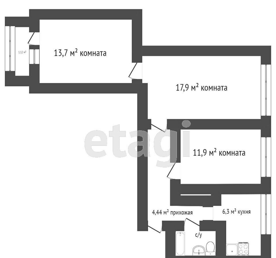 квартира г Санкт-Петербург р-н Красносельский ул Тамбасова 10к/1 фото 15