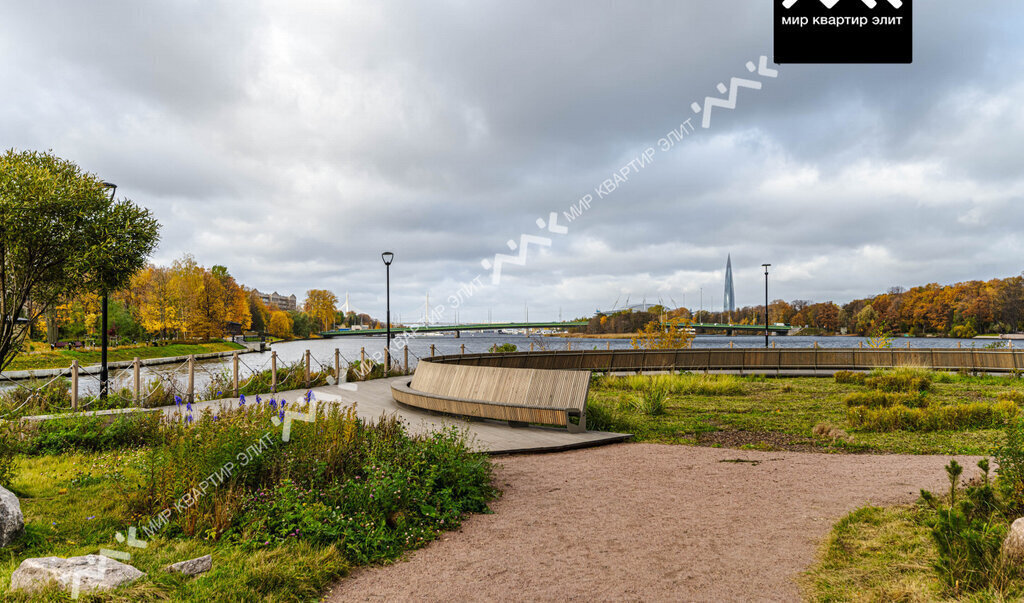 квартира г Санкт-Петербург метро Чкаловская ул Ждановская 45 фото 20