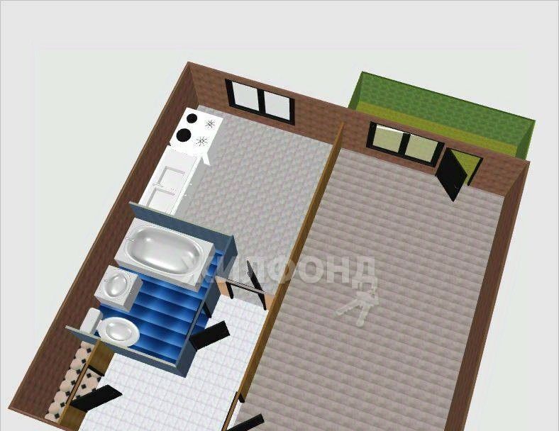 квартира г Брянск р-н Советский ул Ромашина 33к/1 фото 12