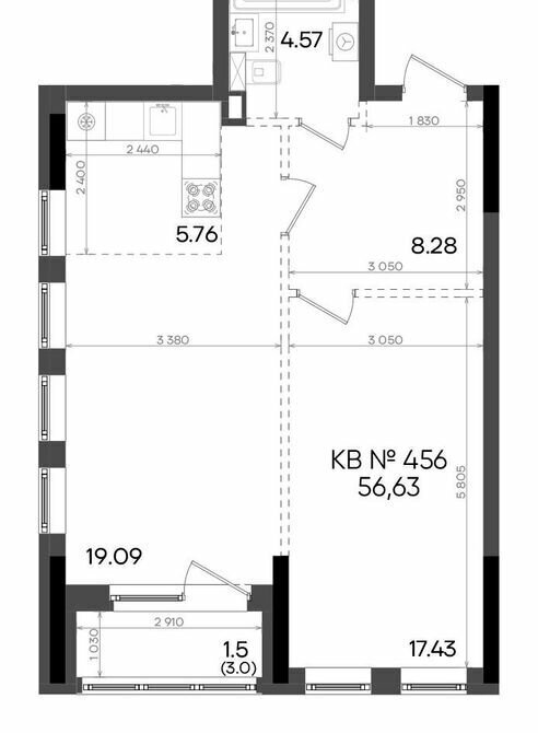 квартира г Казань метро Горки р-н Советский ул Аделя Кутуя 181 фото 1