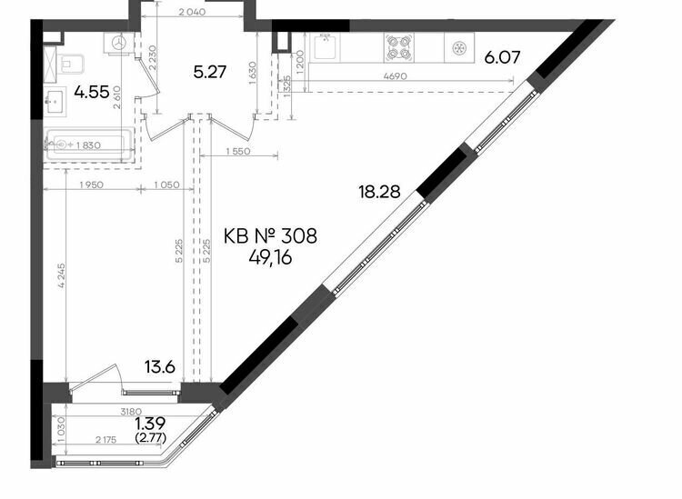 квартира г Казань метро Горки р-н Советский ул Аделя Кутуя 181 фото 1