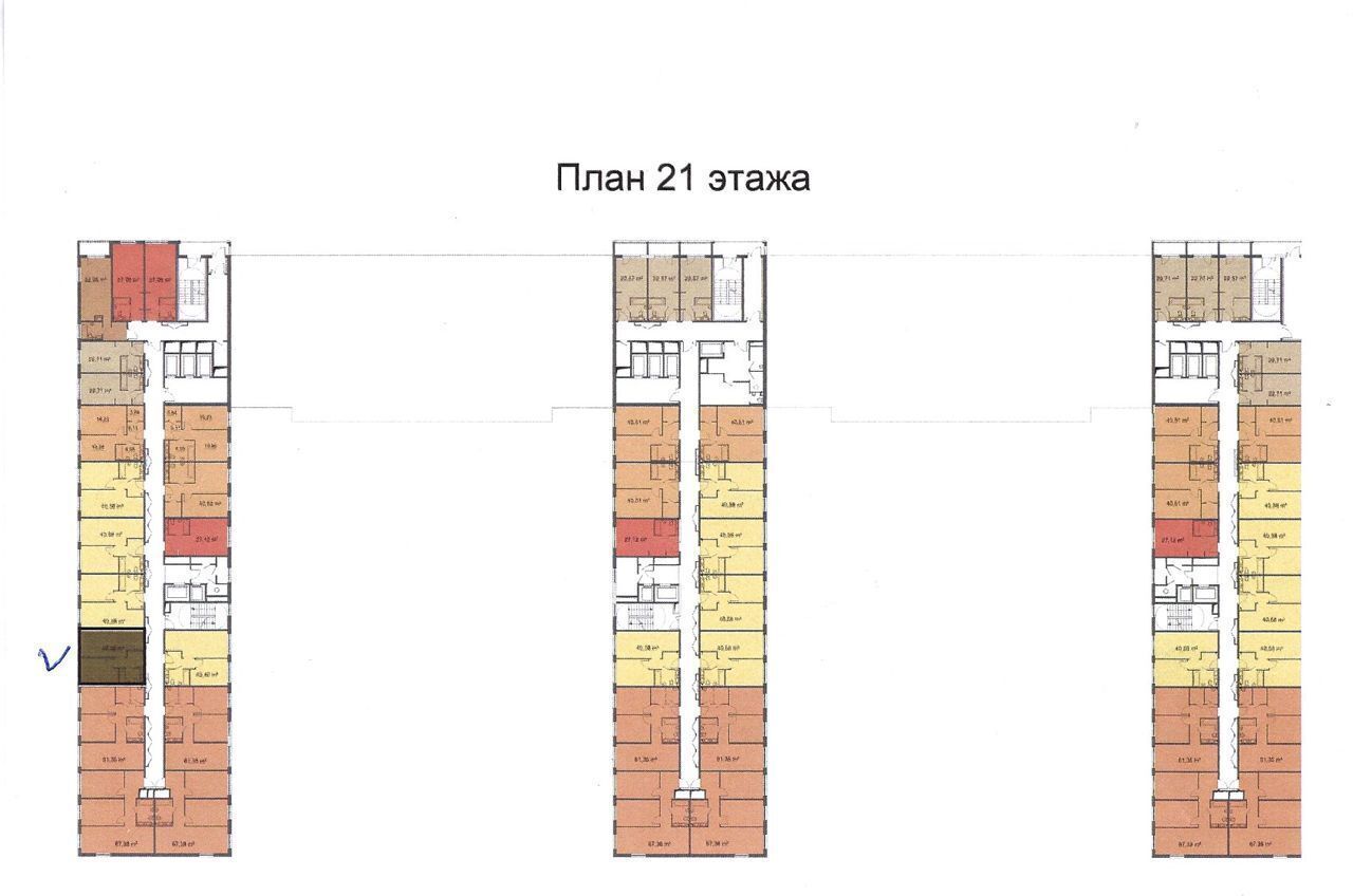 квартира г Санкт-Петербург метро Улица Дыбенко пр-кт Большевиков 3 фото 2