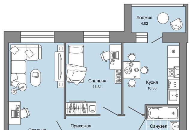 р-н Заволжский Новый Город 5 Центральный кв-л фото