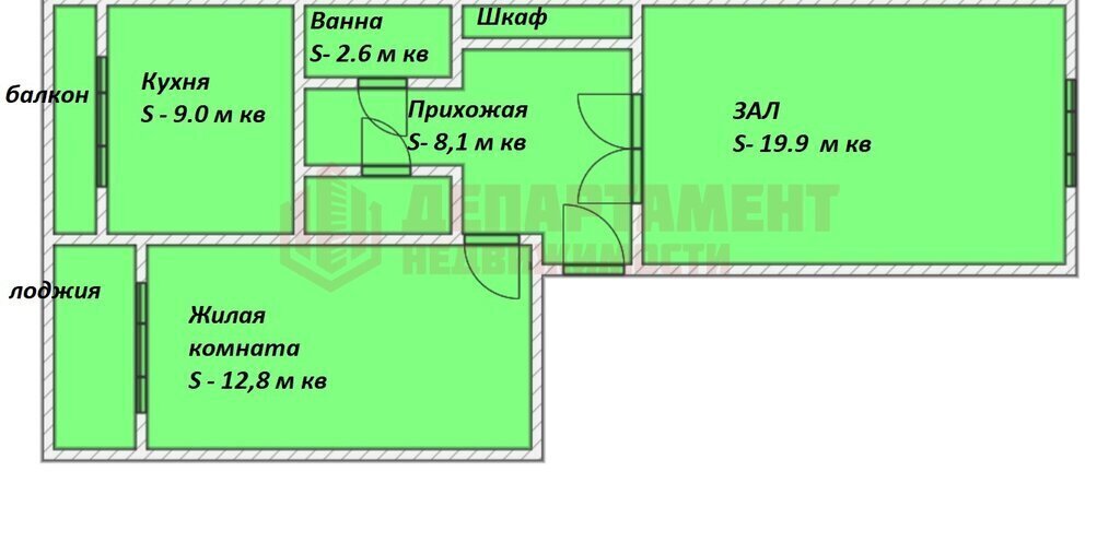 квартира г Астрахань р-н Трусовский ул Якуба Коласа 1а фото 15