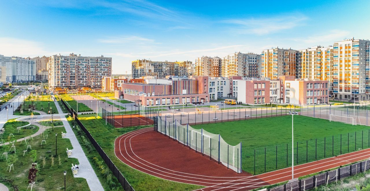 квартира р-н Всеволожский п Бугры Девяткино, б-р Петровский/ул. Шекспира/Английская, корп. 19 фото 3