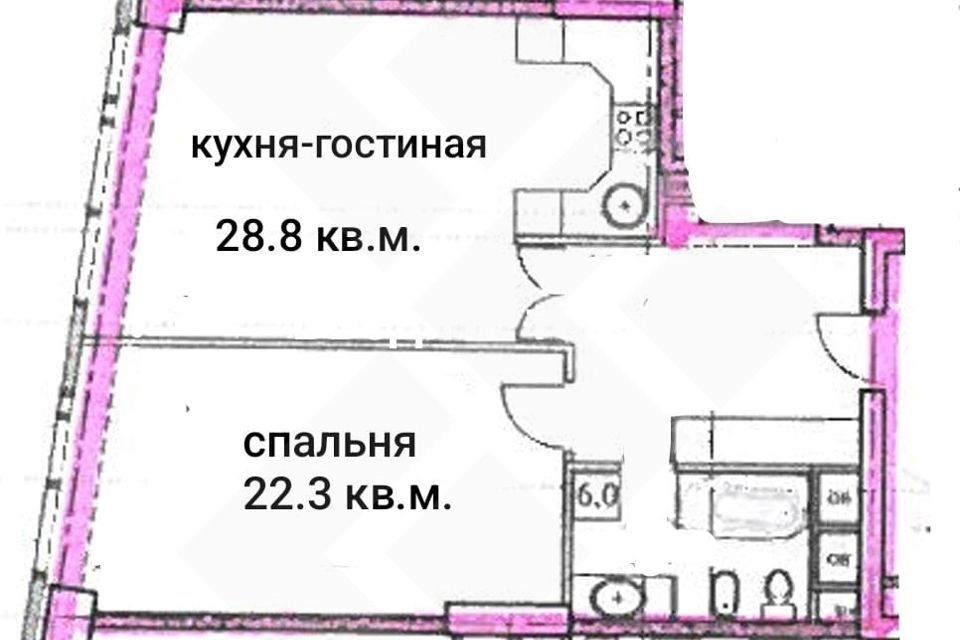 квартира г Москва ул Мытная 40к/3 ЖК Sky House Центральный административный округ фото 3