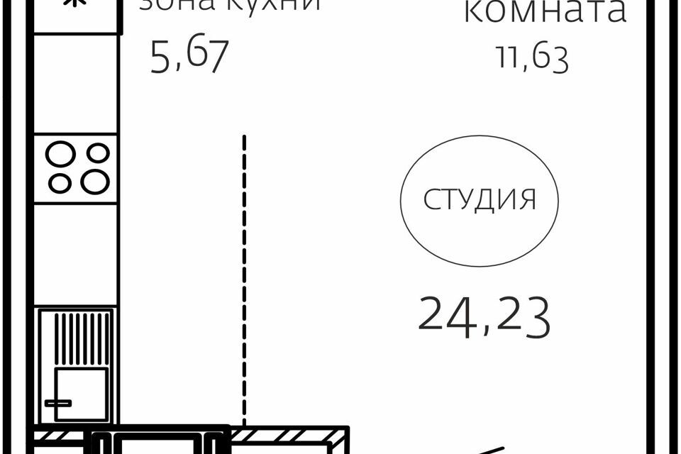 квартира г Челябинск р-н Курчатовский Парковый городской округ Челябинск, Маршала Чуйкова, 28 стр фото 1