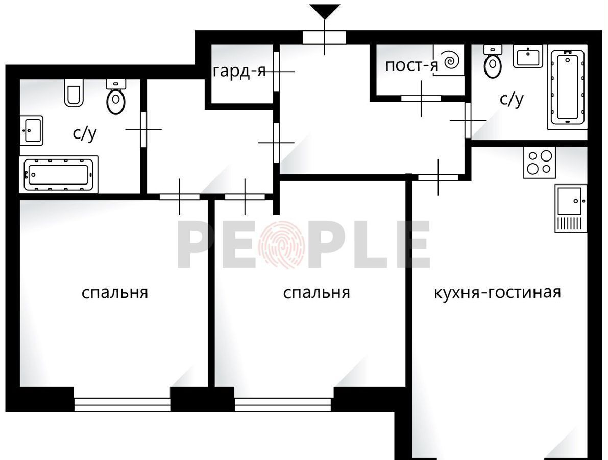 квартира г Москва Давыдково ул Нежинская 5к/2 муниципальный округ Очаково-Матвеевское фото 39