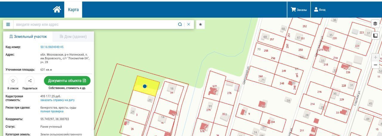 земля городской округ Богородский г Ногинск снт Локомотив 3А фото 1