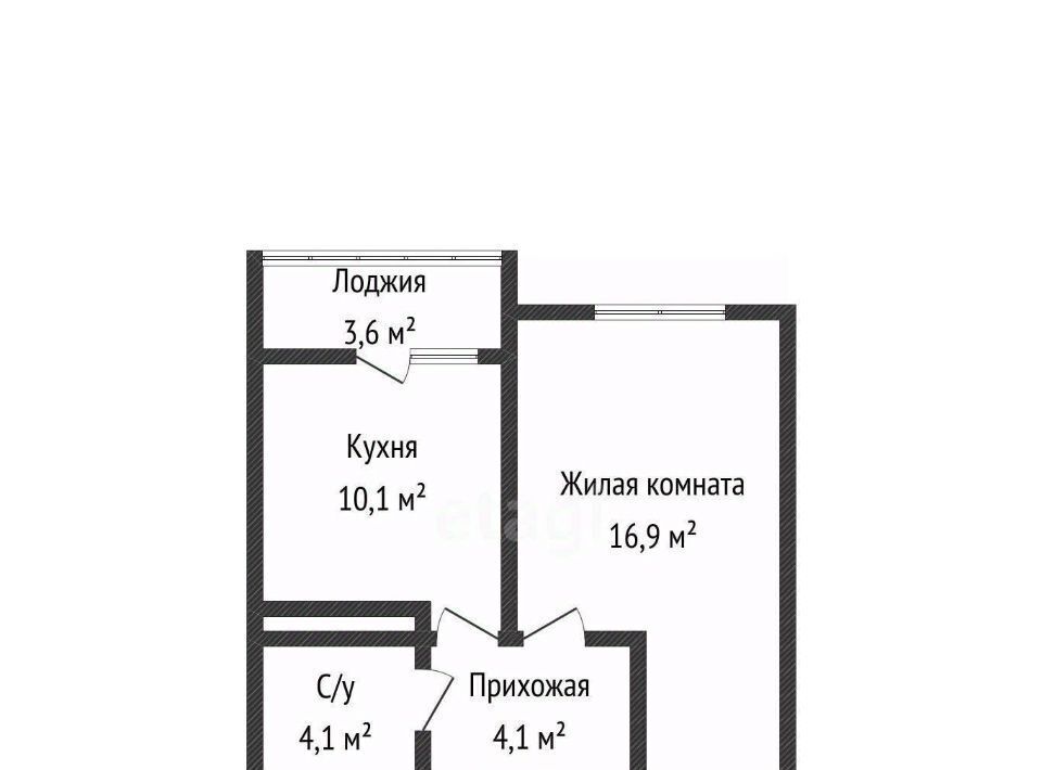 квартира г Краснодар р-н Карасунский пр-кт им. писателя Знаменского 34 Краснодар, Карасунский, Почтовый мкр, просп. Имени писателя Знаменского фото 1