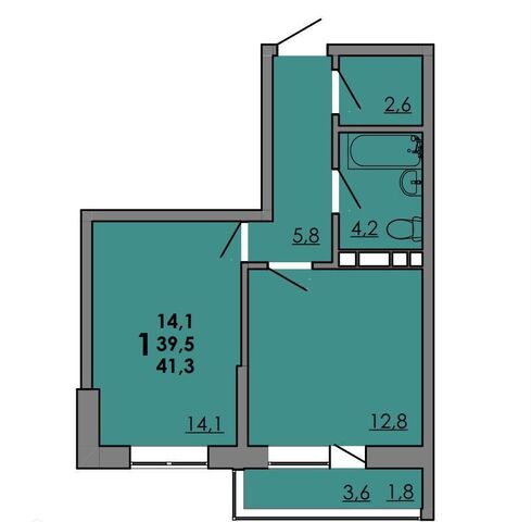 р-н Советский ЖК «GraY» XI мкр, кв-л 11-2, д. 2. 1 фото