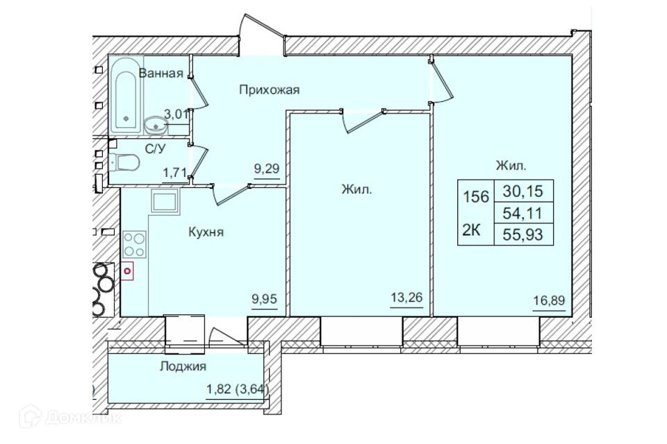 квартира г Калуга проезд 3-й Академический 10 городской округ Калуга фото 1