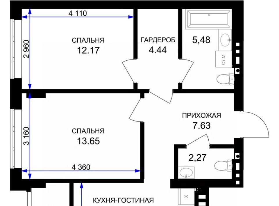 квартира р-н Гурьевский г Гурьевск ЖК «Включи» фото 1