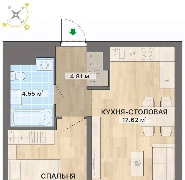 квартира г Екатеринбург Чкаловская ул Академика Парина фото 1