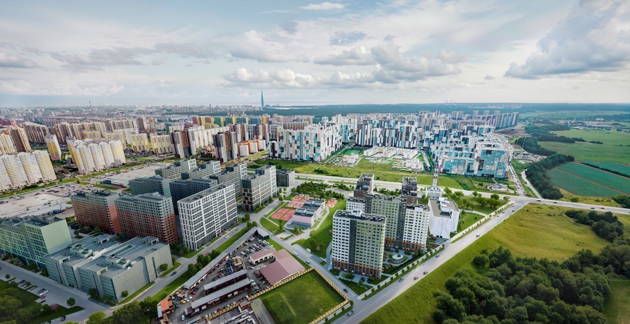 квартира г Санкт-Петербург метро Комендантский Проспект пр-кт Королёва 1 округ Коломяги фото 3