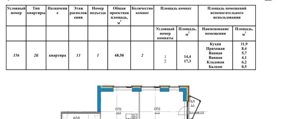 квартира г Москва метро Народное Ополчение ул Генерала Глаголева 14ак/1 муниципальный округ Хорошёво-Мнёвники фото 17