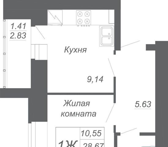 р-н Зеленодольский с Осиново ЖК «Радужный-2» Осиновское с/пос, Авиастроительная фото