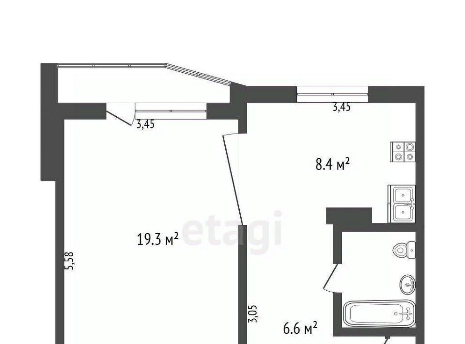 квартира г Москва метро Жулебино ул Авиаконструктора Миля 3 фото 2