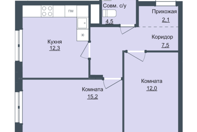 квартира р-н Октябрьский Северо-Западный Ижевск городской округ, Жилой комплекс Истории фото