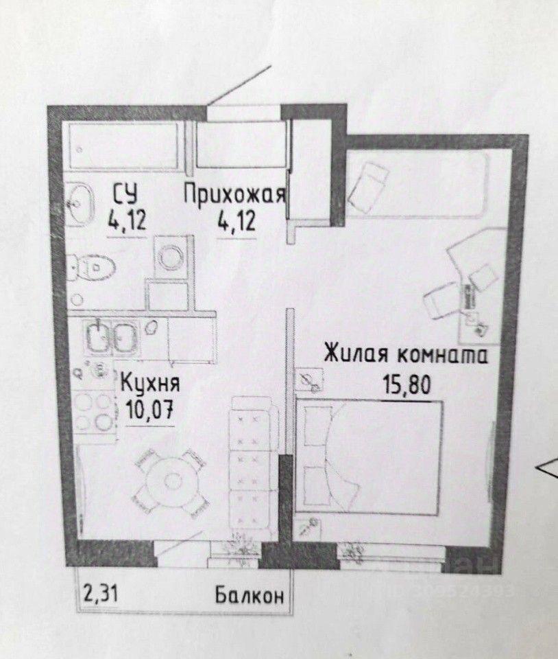 квартира г Екатеринбург р-н Орджоникидзевский ул Тюльпановая 5б ЖК «Зеленая горка» фото 1