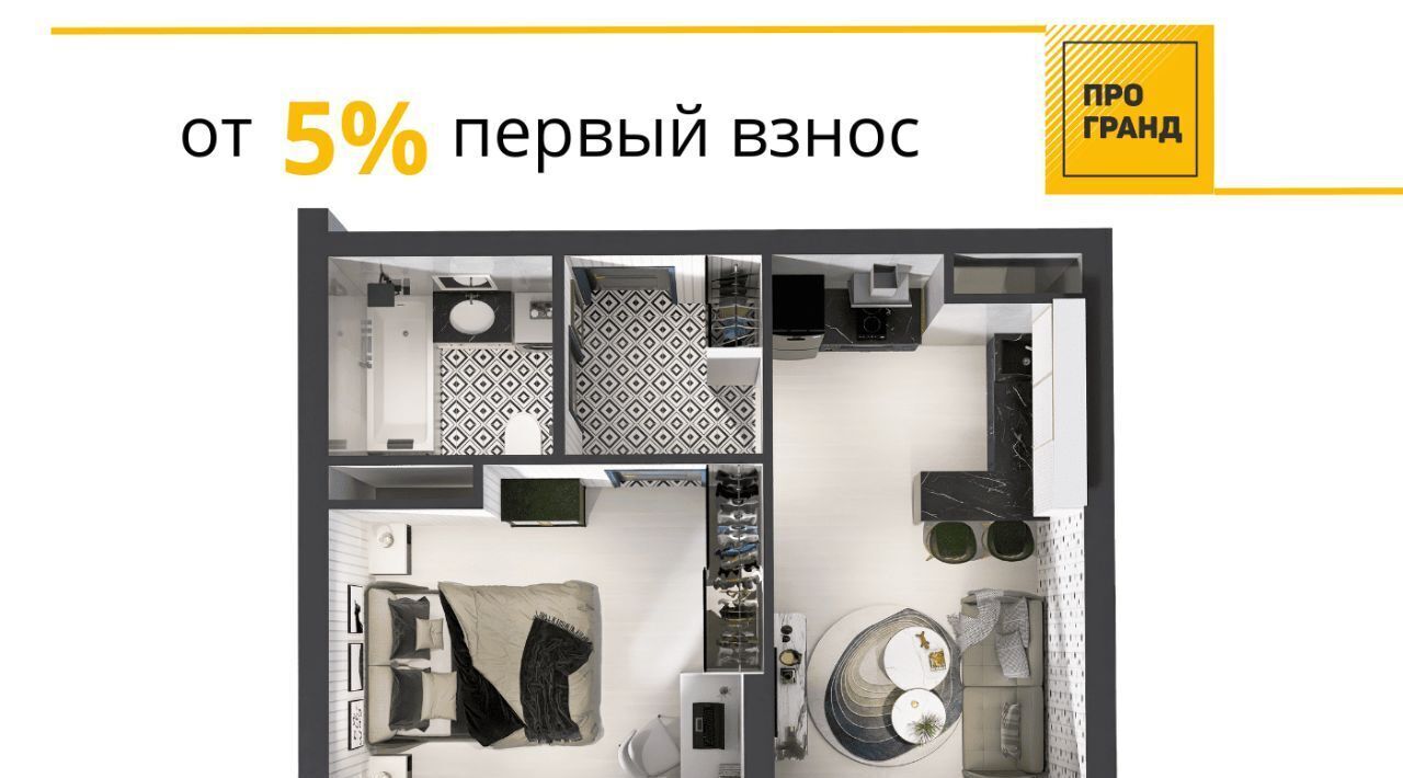 квартира г Кемерово р-н Ленинский пр-кт Ленинградский 53к/1 фото 1