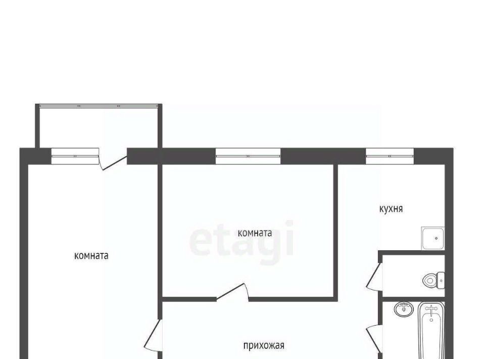 квартира г Красноярск р-н Ленинский пр-кт им.газеты "Красноярский рабочий" 76 фото 27