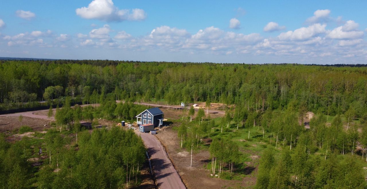 земля р-н Всеволожский 16 км, Всеволожский р-н, Лесколовское сельское поселение, коттеджный пос. Усадьба в Кавголово, Токсово, Ленинградское шоссе фото 5