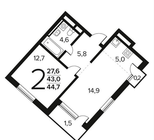 г Щербинка квартал № 1 р-н Десёновское, № 61., корп. 6, п. Десеновское фото