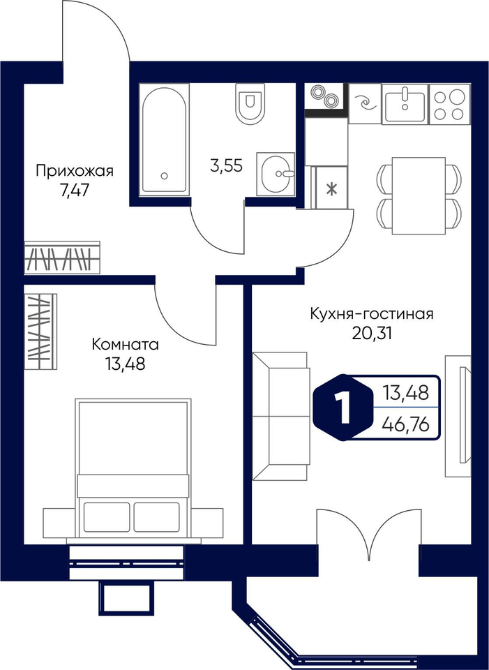 квартира городской округ Дмитровский с Озерецкое б-р Радости 8 Дмитров г, Лобня фото 1