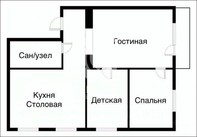 квартира г Москва ЦАО Хамовники ул 3-я Фрунзенская 10 Московская область фото 26