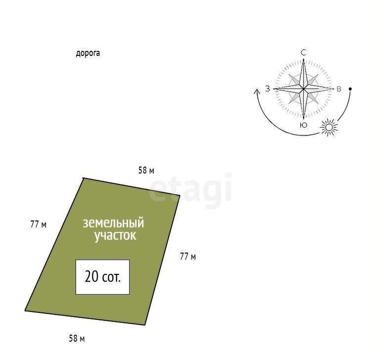 дом р-н Емельяновский д Старцево ул Садовая 7/1 Шуваевский сельсовет, Красноярск фото 27