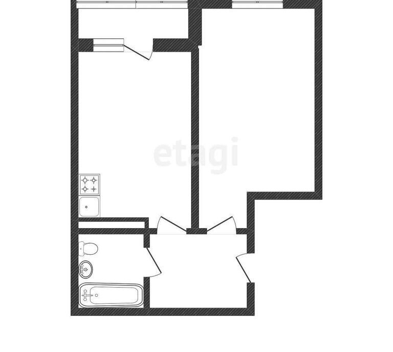 квартира г Краснодар р-н Прикубанский ул Круговая 4вк/3 фото 16