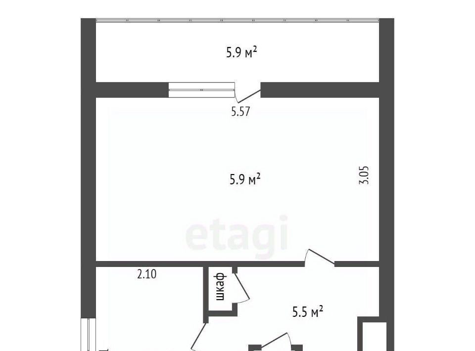 квартира г Евпатория пр-кт им.В.И.Ленина 25а фото 2