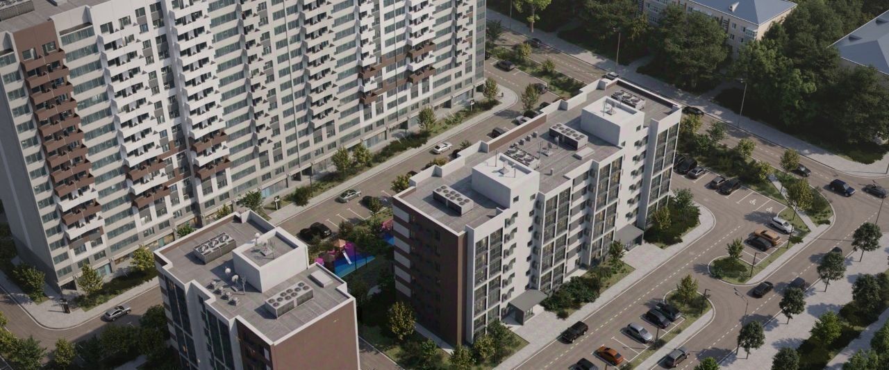 квартира г Ульяновск р-н Железнодорожный Киндяковка ЖК «Заря» фото 4