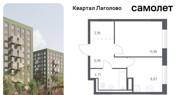 Квартал Лаголово 1 Лаголовское с/пос, Проспект Ветеранов фото