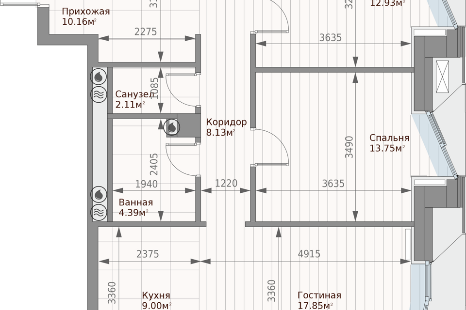 квартира г Казань р-н Приволжский ул Качалова 93 клубный дом «Шаляпин XV» Казань городской округ фото 1