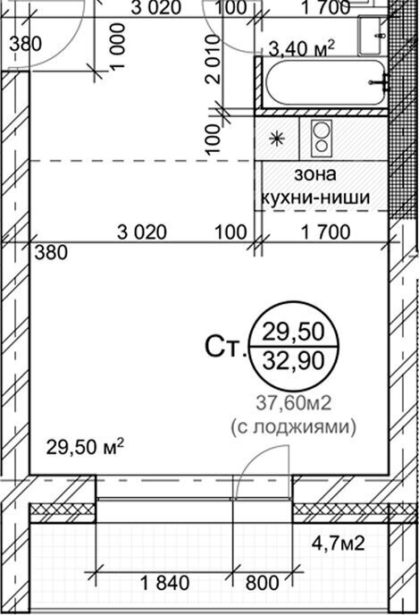 квартира г Новосибирск р-н Советский Речной вокзал пер Золотистый 2 фото 1