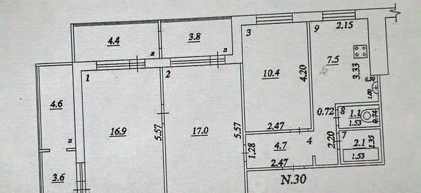 квартира г Самара Безымянка ул Стара Загора 108 фото 14