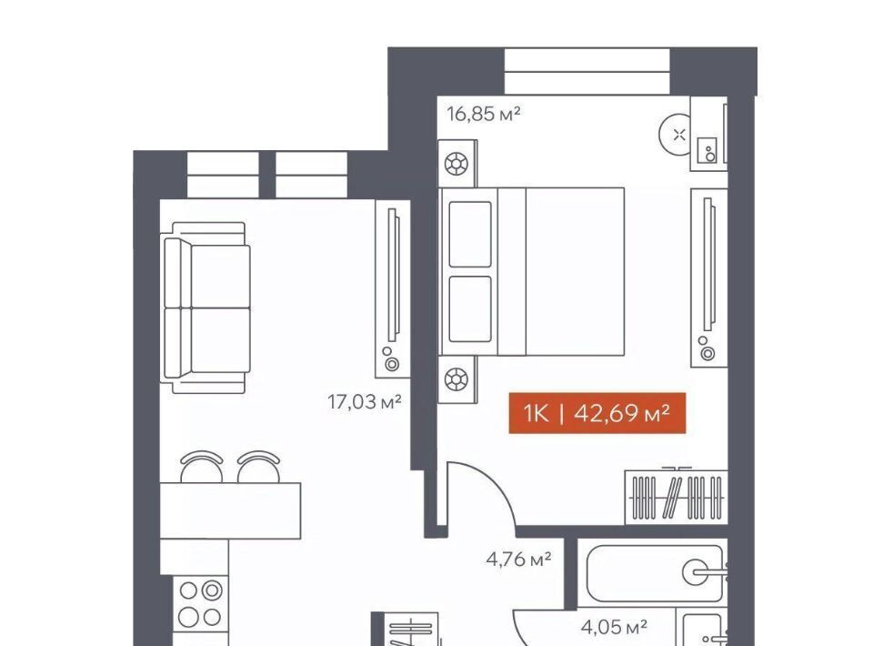 квартира г Томск р-н Кировский ул Красноармейская 144 фото 1