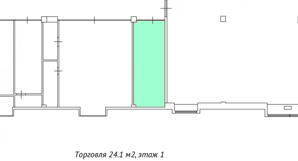 торговое помещение г Санкт-Петербург метро Приморская Малый проспект Васильевского острова, 88 фото 8