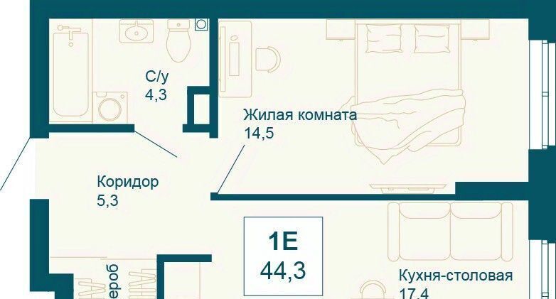 квартира г Екатеринбург Ботаническая ул 8 Марта 197 фото 1