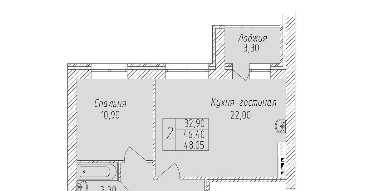 квартира г Старый Оскол Степной микрорайон фото 1