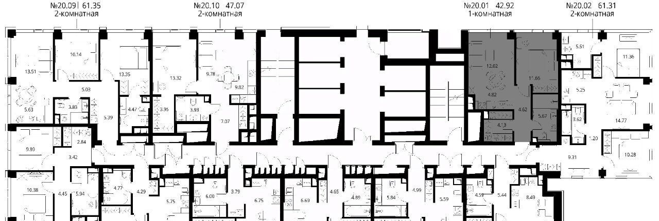 квартира г Москва метро Трикотажная ш Волоколамское 95/1к 1 ЖК City Bay муниципальный округ Покровское-Стрешнево фото 2