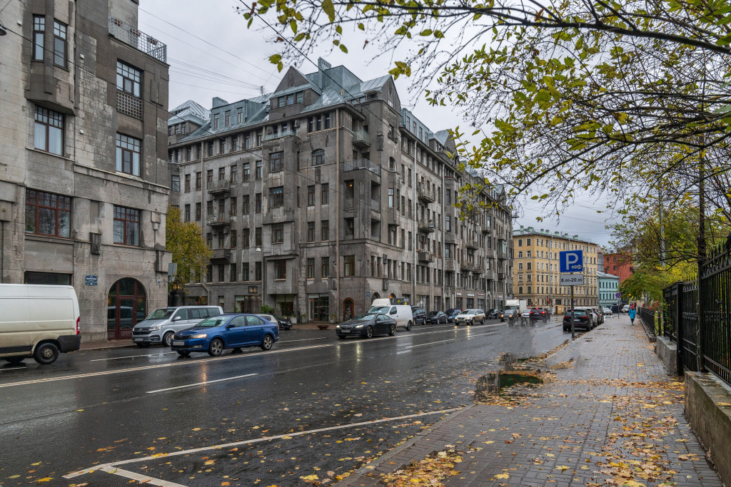 квартира г Санкт-Петербург Пески ул Некрасова 60 округ Смольнинское фото 14