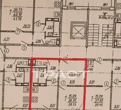 квартира г Воронеж р-н Центральный ул Шишкова 144б ЖК «Московский Квартал» фото 7